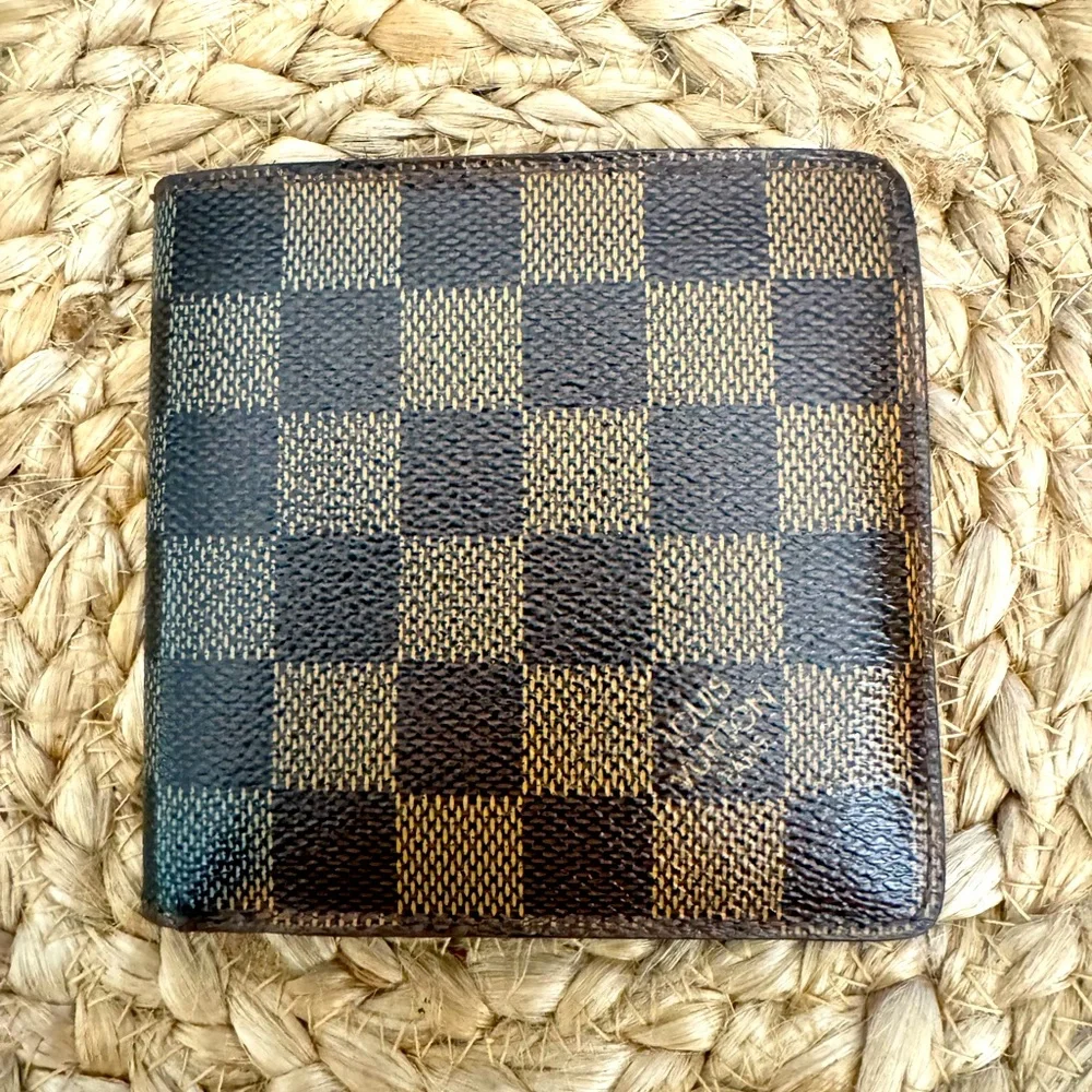 Louis Vuitton Damier Portefeuille Marco Bifold Wallet/